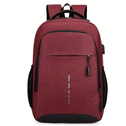 Oxford Cloth Backpack Casual Versatile Large Capacity Laptop Bag Daily Commuting Trend Backpack