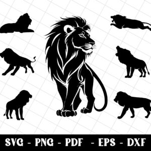 Lions SVG Bundle