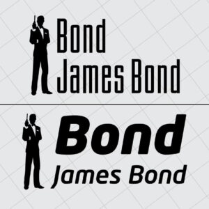 Bond James Bond SVG