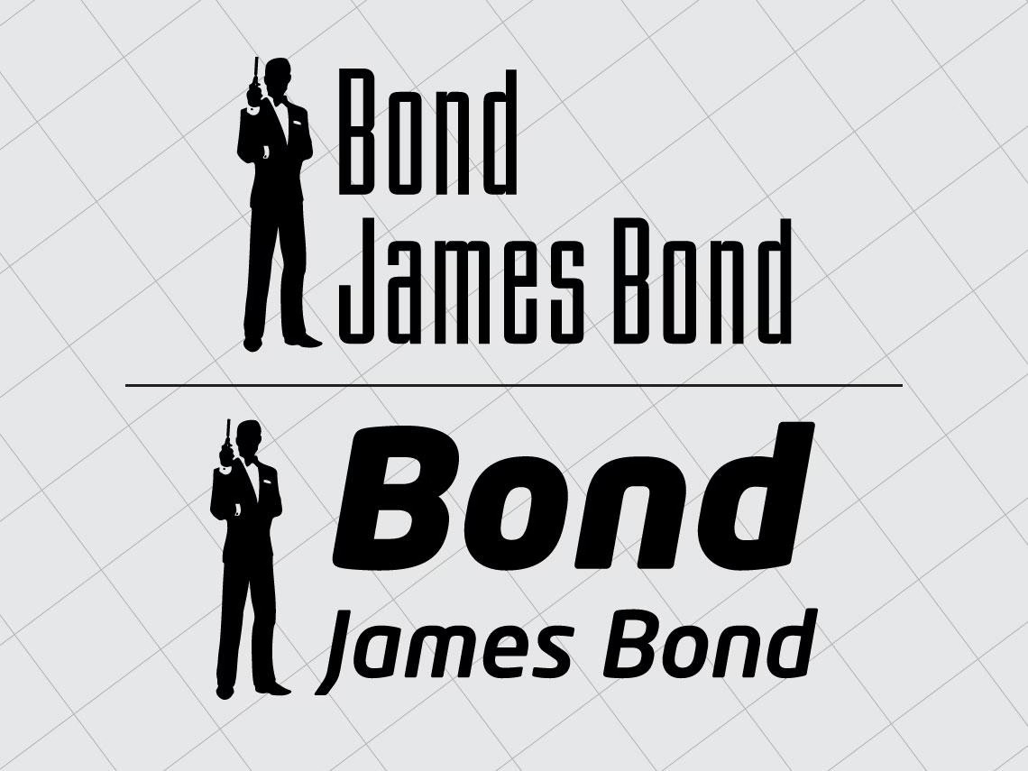 Bond James Bond SVG Bond James Bond SVG
