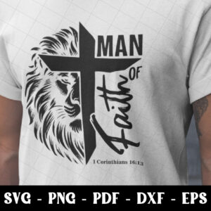 Man of Faith SVG