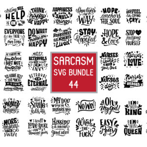 Sarcasm Svg Bundle